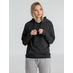 Толстовка с капюшоном унисекс Hoodie, серый меланж (антрацит) с логотипом