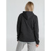 Толстовка с капюшоном унисекс Hoodie, серый меланж (антрацит) с логотипом