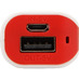 Портативное зарядное устройство (power bank) Basis, 2000 mAh, красный с логотипом