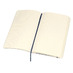 Записная книжка Moleskine Classic Soft (в линейку), Large (13х21см), сапфировый синий с логотипом