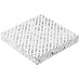 Часы Vivid Small, белые с логотипом