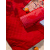 Плед для пикника Comfy, красный с логотипом
