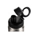 Вакуумная термобутылка ALPINE FLASK, 530 мл, черный с логотипом