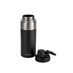 Вакуумная термобутылка ALPINE FLASK, 530 мл, черный с логотипом