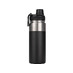 Вакуумная термобутылка ALPINE FLASK, 530 мл, черный с логотипом