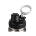 Вакуумная термобутылка ALPINE FLASK, 530 мл, белый с логотипом