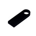 USB 3.0-флешка на 64 Гб с мини чипом и круглым отверстием, черный с логотипом