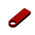 USB 3.0-флешка на 64 Гб с мини чипом и круглым отверстием, красный с логотипом