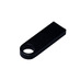 USB 3.0-флешка на 128 Гб с мини чипом и круглым отверстием, черный с логотипом