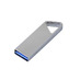 USB 3.0-флешка на 64 Гб с мини чипом, компактный дизайн, отверстие треугольной формы для цепочки с логотипом