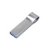 USB 2.0-флешка на 64 Гб с мини чипом, компактный дизайн, боковое отверстие для цепочки с логотипом