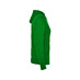 Толстовка с капюшоном Urban женская, зеленый/белый с логотипом