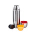 Термос Relaxika 102, 2 чашки, 1000 мл, стальной с логотипом