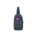 RIVACASE 7711 dark grey сумка слинг для мобильных устройств /12 с логотипом