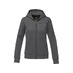 Женская спортивная трикотажная куртка Nubia на молнии, storm grey с логотипом