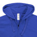 Толстовка женская Hooded Full Zip ярко-синяя с логотипом