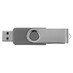 Флеш-карта USB 2.0 16 ГБ Квебек, серый с логотипом