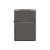 Зажигалка ZIPPO Classic с покрытием Black Ice, латунь/сталь, чёрная, глянцевая, 38x13x57 мм с логотипом
