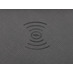 Многофункциональный коврик для мыши Multi Pad с беспроводной зарядкой и LCD экраном, 10 Вт, черный с логотипом