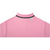 Мужское поло Helios с коротким рукавом, light pink с логотипом