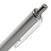 Ручка шариковая Easy Grip, серебристая с логотипом