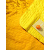 Плед для пикника Soft & Dry, желтый с логотипом