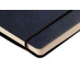 Ежедневник недатированный А5 Palermo, темно-синий с логотипом