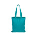 Сумка для шопинга Carryme 140 хлопковая, 140 г/м2, бирюзовый 320C NEW с логотипом