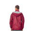 Ветровка Miami мужская с чехлом, красный с логотипом