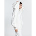 Худи Kulonga Oversize, молочно-белое с логотипом