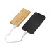 Внешний аккумулятор из бамбука Bamboo, 5000 mAh с логотипом