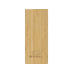 Внешний аккумулятор из бамбука Bamboo, 5000 mAh с логотипом