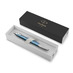 Шариковая ручка Parker IM Premium K318  Blue Grey CT, стержень: M, цвет чернил: blue, в подарочной упаковке. с логотипом