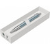 Шариковая ручка Parker IM Premium K318  Blue Grey CT, стержень: M, цвет чернил: blue, в подарочной упаковке. с логотипом