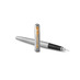 Перьевая ручка Parker Jotter Stainless Steel GT, Mblue с логотипом