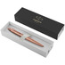 Ручка шариковая Parker Jotter XL Monochrome Pink Gold, розовое золото с логотипом