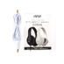 HIPER Наушники накладные WIRED CASUAL WHITE HTW-OV2 с логотипом