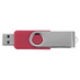 Флеш-карта USB 2.0 16 ГБ Квебек, розовый с логотипом