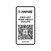 Avalite футболка унисекс Aware™ из переработанных материалов с коротким рукавом - Черный с логотипом