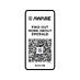 Emerald поло унисекс с коротким рукавом из переработанных материалов Aware™. - Белый с логотипом