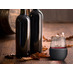 Тумблер для вина WINE KUZIE, черный (P) с логотипом