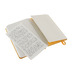 Записная книжка Moleskine Classic (в линейку) в твердой обложке, Pocket (9x14см), оранжевый с логотипом