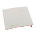 Записная книжка Moleskine Classic (в линейку) в твердой обложке, Pocket (9x14см), оранжевый коралл с логотипом