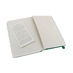Записная книжка Moleskine Classic (в линейку) в твердой обложке, Large (13х21см), зеленый с логотипом
