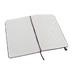 Записная книжка Moleskine Classic (в линейку) в твердой обложке, Large (13х21см), фиолетовый с логотипом