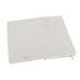 Записная книжка Moleskine Classic (в линейку) в твердой обложке, Large (13х21см), белый с логотипом