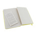 Записная книжка Moleskine Classic (в линейку) в твердой обложке, Large (13х21см), цитрусовый с логотипом