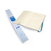 Записная книжка Moleskine Classic Soft (в линейку), Large (13х21см), бирюзовый с логотипом
