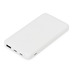 Внешний аккумулятор Powerbank C2, 10000 mAh, белый с логотипом